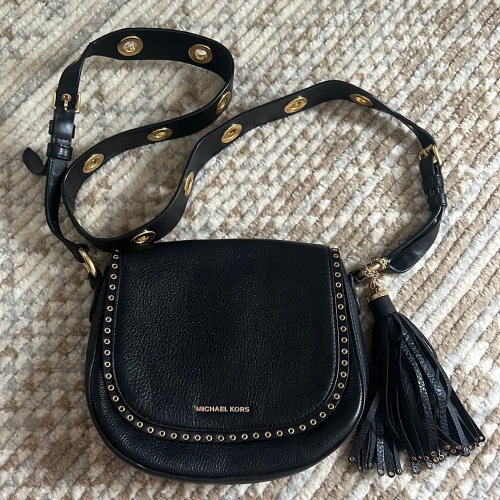 MK Tassel Crossbody